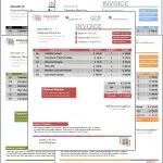 Invoice Template Everest All Colors